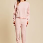 CozyChic Ultra Lite® Heartbeat Stripe Pullover