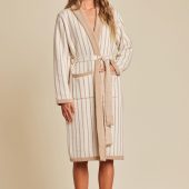 CozyChic® Cotton Pinstripe Robe
